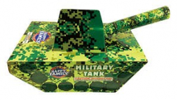 HAPPY MILITARY TANK FOUNTAIN